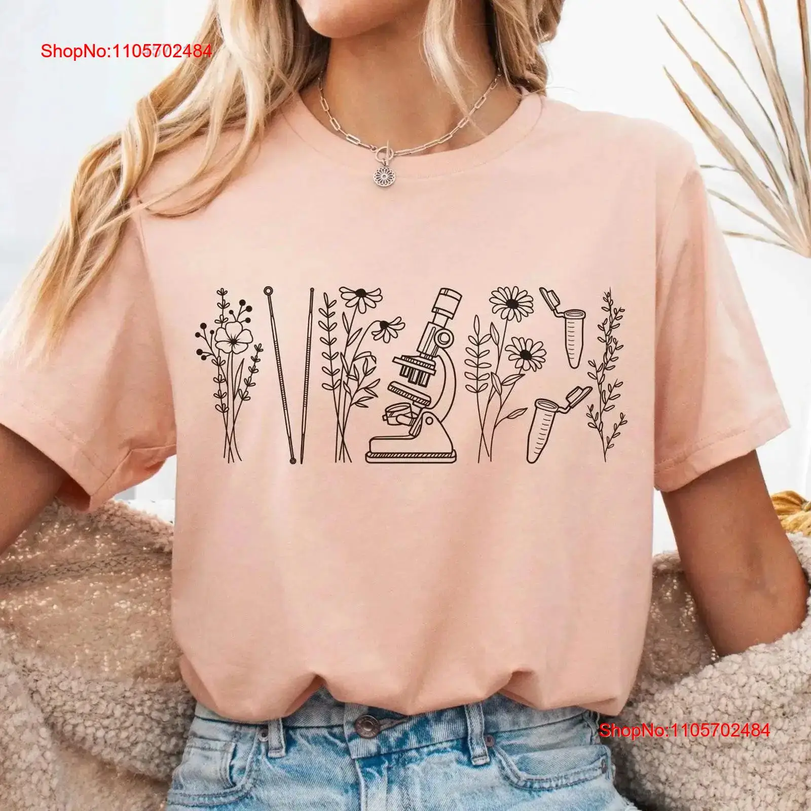 Medical Lab Microbiology - T-shirt de microbiologie pour professeur de
