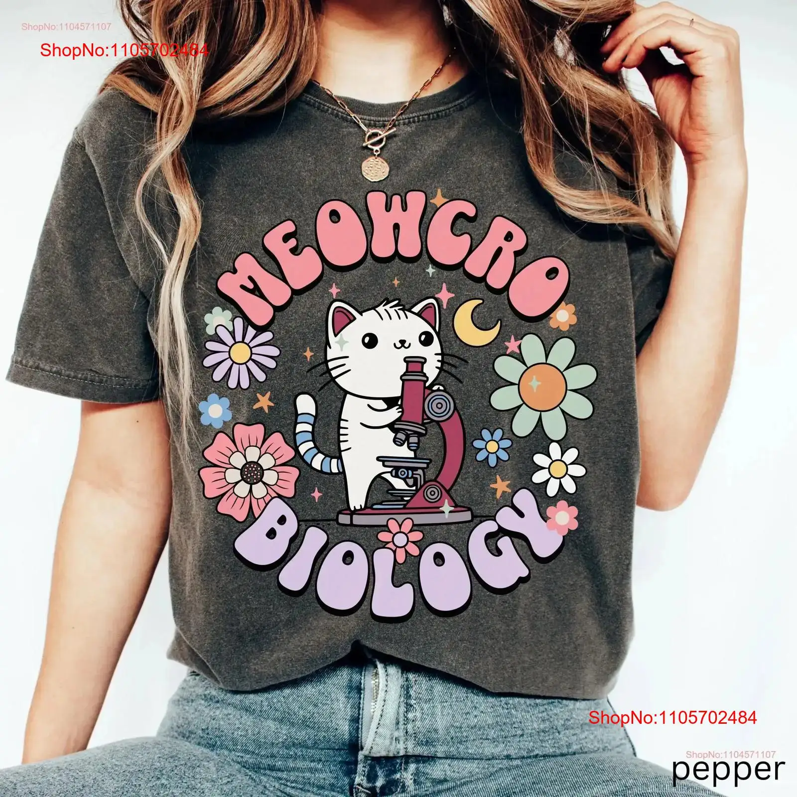 Medical Lab Microbiology - T-shirt vintage délavé sur le thème