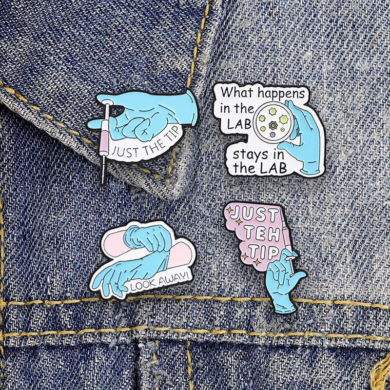 Broche en émail humoristique s - Medical Lab Quotes avis et prix